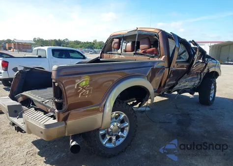 2011 Ford F-250 Lariat из США, поврежденный, VIN 1FT7W2BT0BEB36778
